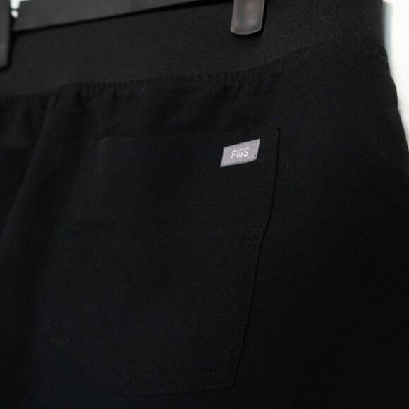 Figs Zamora Jogger Scrub Pants Ladies Size Small Black - Picture 4 of 7
